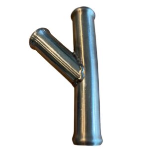 T Pipes 18x18 mm. (∠45°) Stainless Steel