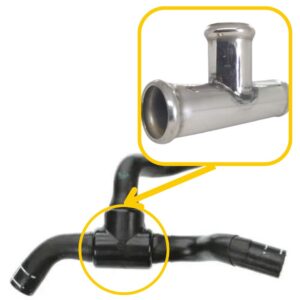 T-toru 22759097 sobib Opelile. Roostevaba toru