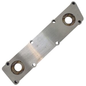 The cover of the heat exchanger 90501955 sobib Opelile, Saab. Stainless Steel